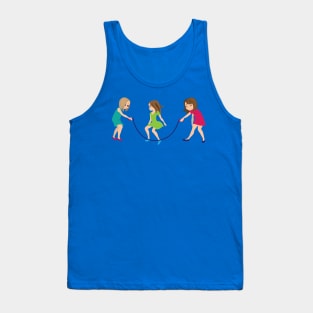 Kids jumping rope Tank Top